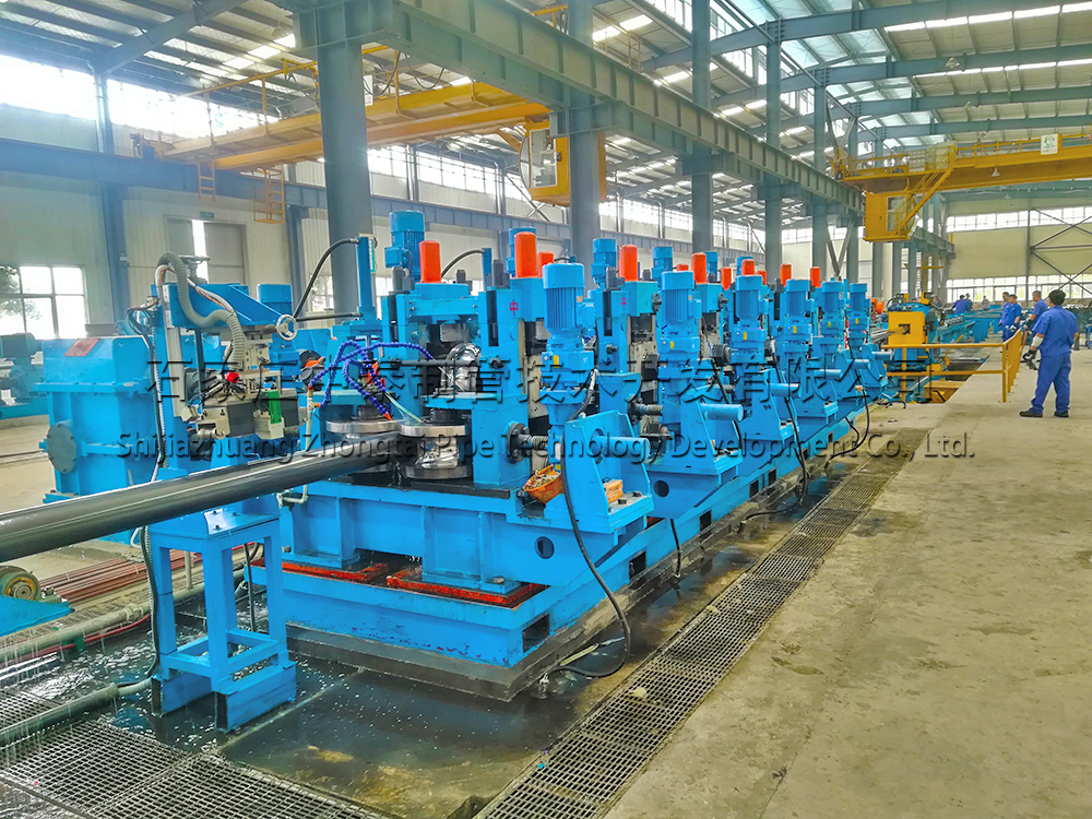 welded pipe production line