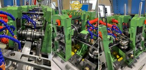 Precision pipe mill